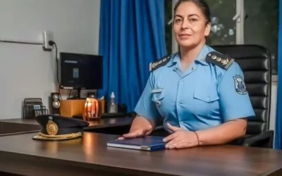 Histórico nombramiento en la Policía de San Juan: Cintia Álamo es la primera mujer en asumir como subjefa