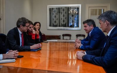 Orrego se reunió con el viceministro de Metales Estratégicos de Francia