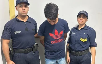 Lo atraparon saliendo de una fábrica con cerámicos robados: quedó detenido