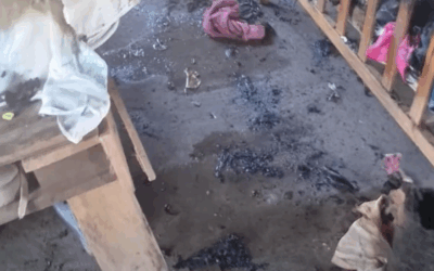 Perdieron todo en un incendio: el testimonio de un joven cuya casa se prendió fuego en 25 de Mayo