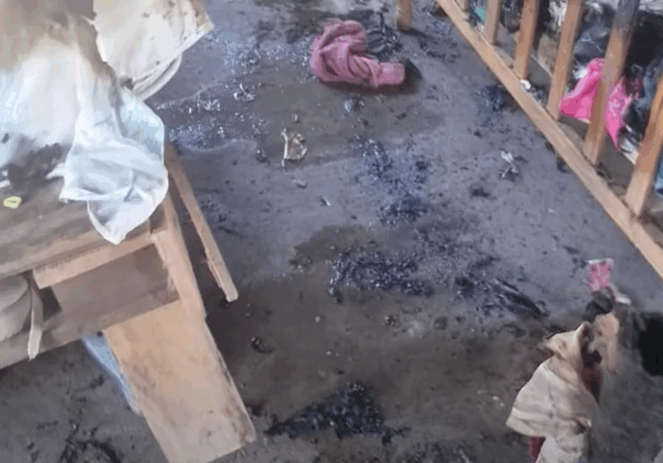 Perdieron todo en un incendio: el testimonio de un joven cuya casa se prendió fuego en 25 de Mayo