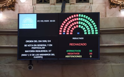 Por un voto, el Senado rechazó Ficha Limpia y ahora CFK podrá ser candidata