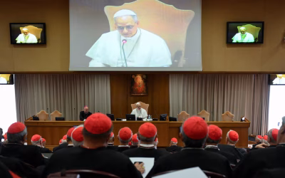 El papa León XIV explicó por qué eligió su nombre ante el Colegio de Cardenales
