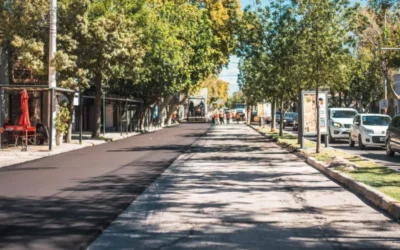 En la continuidad de la repavimentación, habilitaron un nuevo tramo de la Avenida Libertador