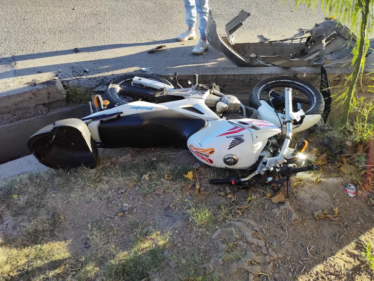Murió un motociclista de 57 años en un siniestro vial en Capital