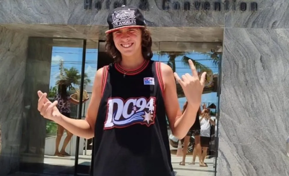 Tras sufrir un ACV, el joven tenista sanjuanino Bautista Tadini fue dado de alta y continúa su recuperación en casa