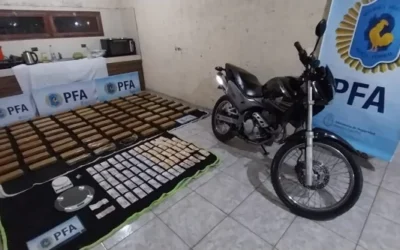 Desbarataron una banda narco en Pocito: incautaron 90 kilos de marihuana y hay dos detenidos