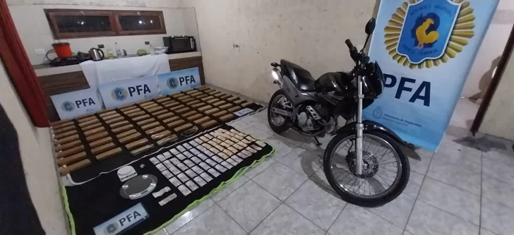 Desbarataron una banda narco en Pocito: incautaron 90 kilos de marihuana y hay dos detenidos