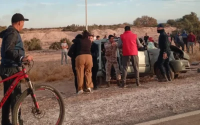 Trágico vuelco en la Ruta 153, camino a Los Berros: un fallecido