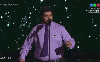 Walter Vilches emocionó a todo el país en La Voz Argentina con una interpretación de ópera