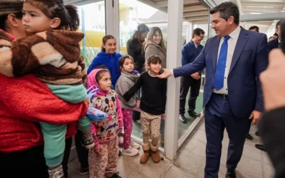 Orrego inauguró un nuevo Centro de Desarrollo Infantil en Pocito