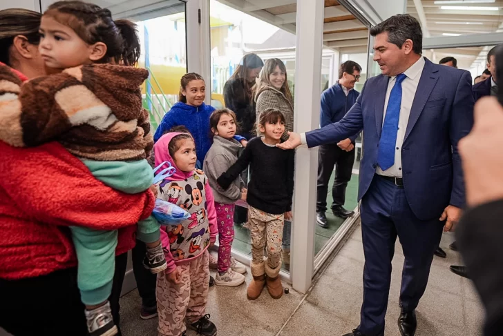 R (1) Orrego inauguró un nuevo Centro de Desarrollo Infantil en Pocito