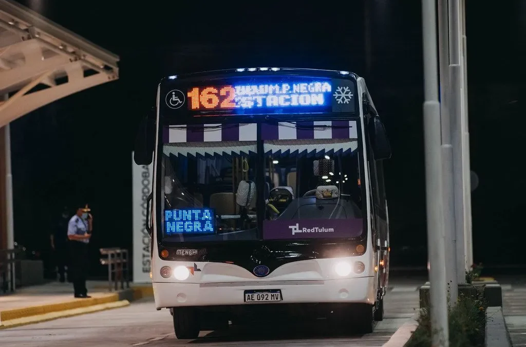 RedTulum refuerza las frecuencias al Dique Punta Negra durante el receso invernal