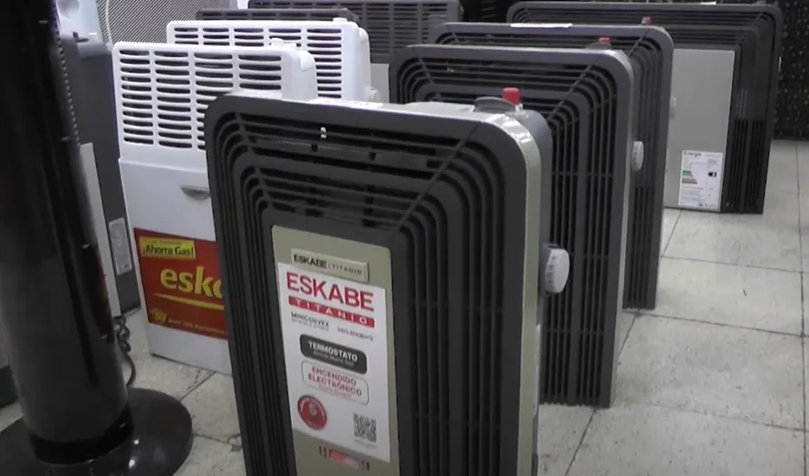 Incremento de ventas de estufas y calefactores: precios más bajos y créditos de hasta 18 cuotas