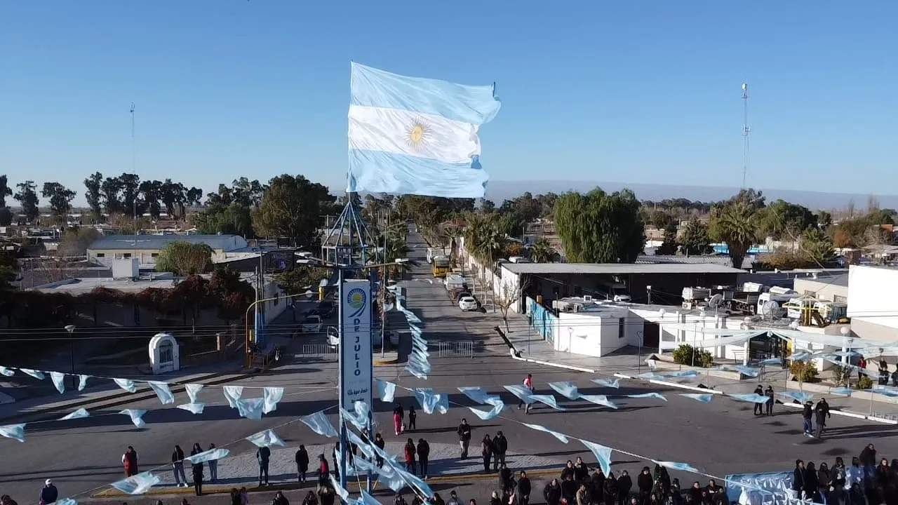 R (1) 9 de Julio se prepara para el Día de la Independecia con inauguraciones de obras y tradición
