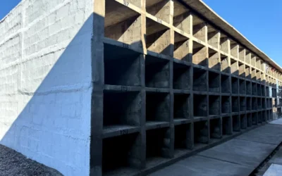 9 de Julio inauguró la primera etapa de nuevos nichos en el Cementerio Las Chacritas