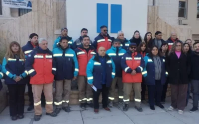 Preocupados por el cierre de Vialidad Nacional, los trabajadores se manifestaron en San Juan