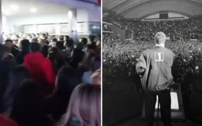 Q’Lokura colmó el Aldo Cantoni y mucha gente con entrada quedó afuera: ¿mala organizacion?