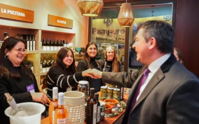 Marcelo Orrego inauguró el stand de San Juan en la exposición rural de Palermo