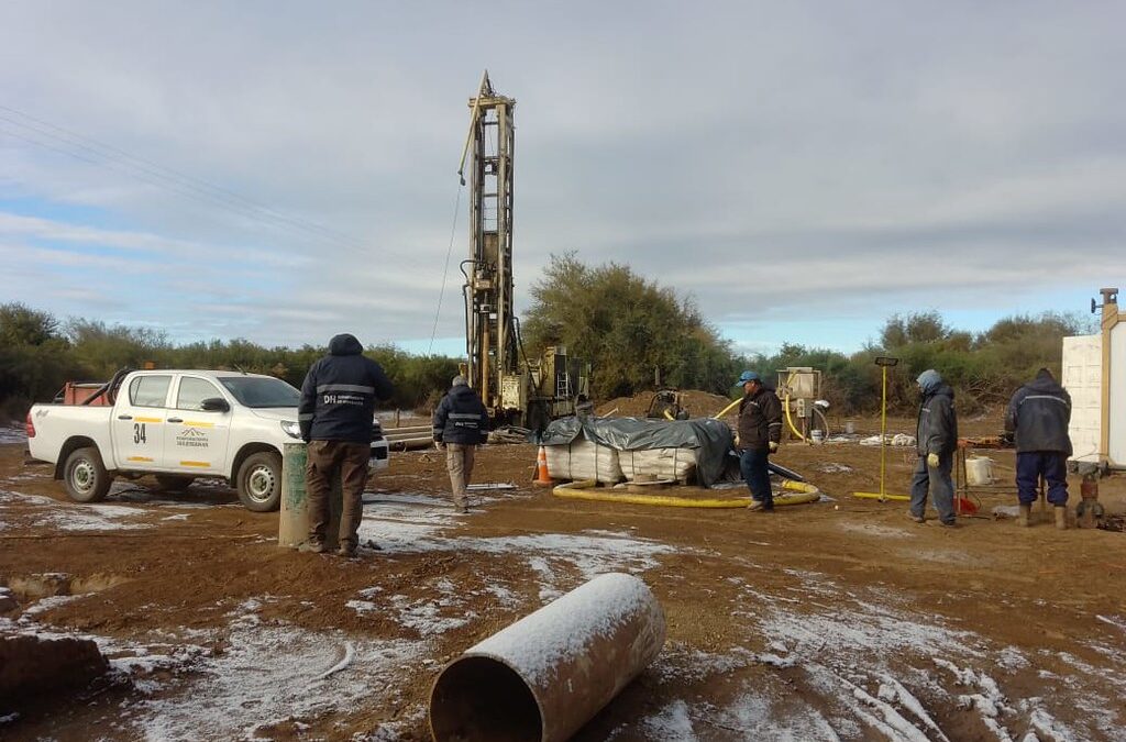 Sequía en Valle Fértil: Hidráulica trabaja en dos perforaciones claves para la restitución del agua de riego