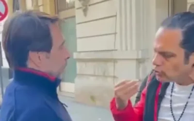 Un sindicalista agredió con insultos y una patada a Eduardo Feinmann