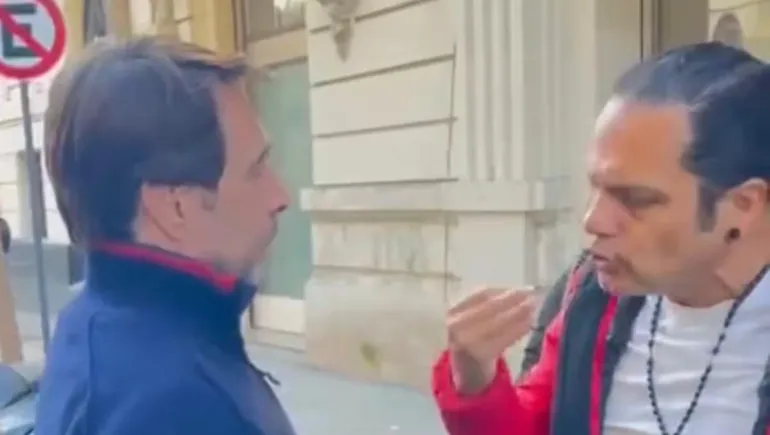 Un sindicalista agredió con insultos y una patada a Eduardo Feinmann
