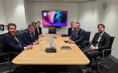Marcelo Orrego mantuvo reuniones sobre salud, minería y energías renovables en Australia