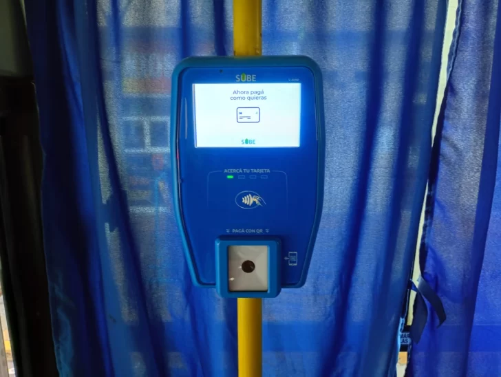R (1) Red Tulum: comenzaron a instalar nuevos lectores SUBE que permiten otros medios de pago