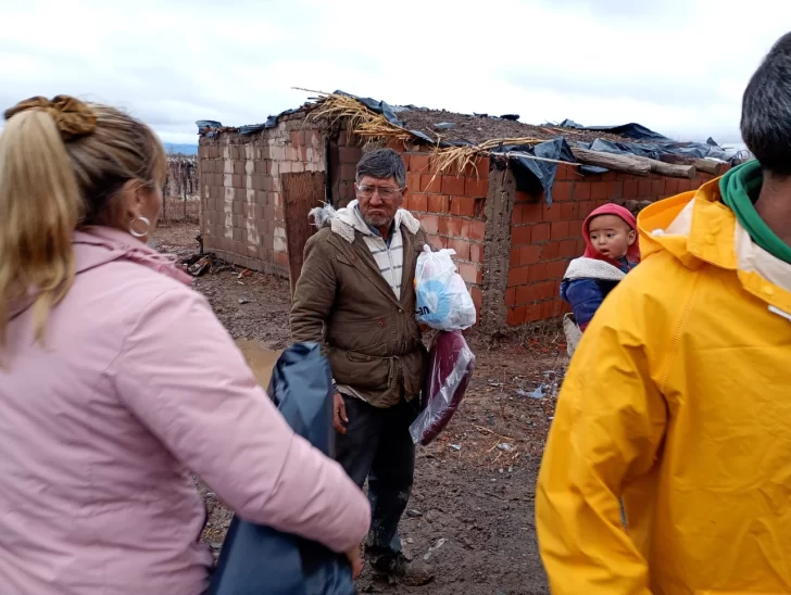 Más de 5.100 familias sanjuaninas recibieron asistencia por la lluvia