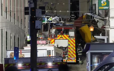 Un tren descarriló en Lisboa y hay al menos 15 muertos y 20 heridos