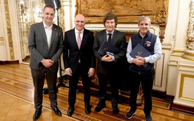 Mediante cadena nacional, el presidente Javier Milei presenta el Presupuesto 2026
