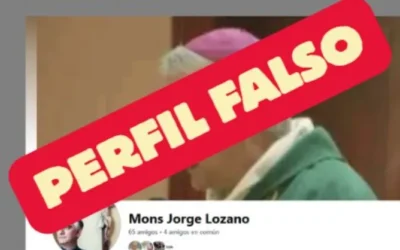 El arzobispo Jorge Lozano advirtió sobre un perfil falso con su nombre en Facebook y pidió denunciarlo