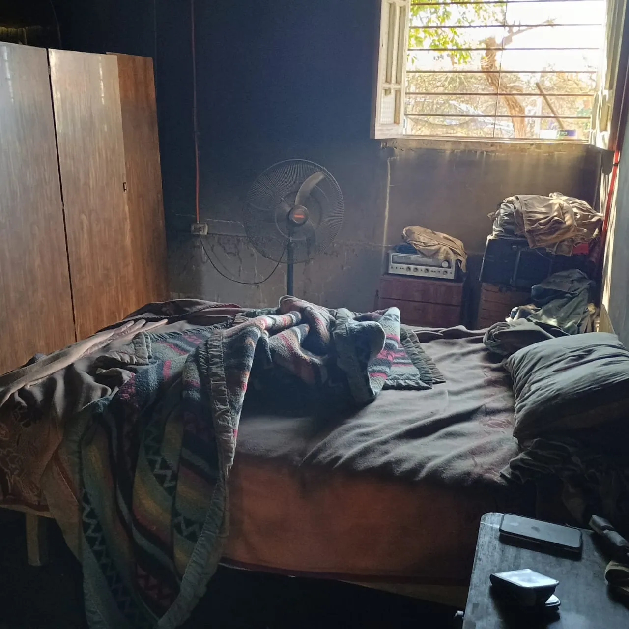 Un hombre falleció tras un incendio en una finca de Santa Lucía