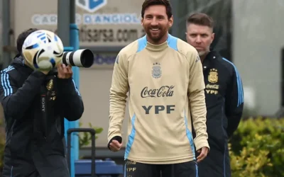 La Selección argentina se entrena pensando en el duelo ante Venezuela en el Monumental