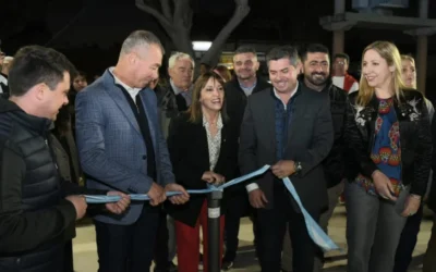 Orrego y Laciar inauguraron el recambio total del alumbrado público a tecnología led en Capital