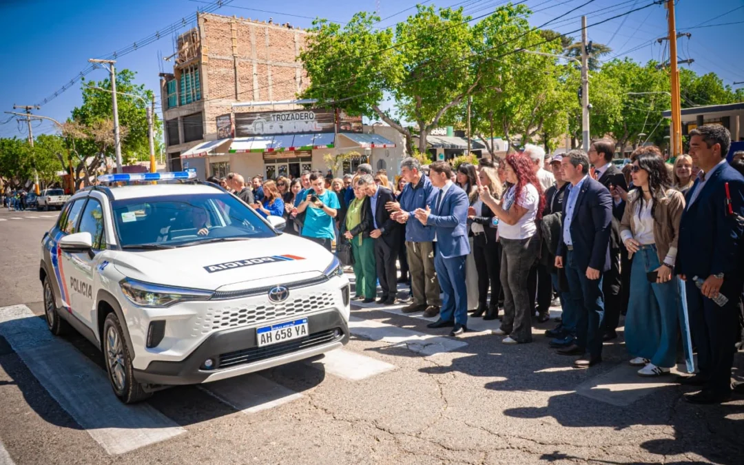 Renovación de la flota comunal: Santa Lucía sumó 10 nuevos vehículos para fortalecer la seguridad