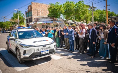 Renovación de la flota comunal: Santa Lucía sumó 10 nuevos vehículos para fortalecer la seguridad