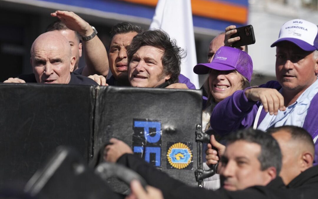 Javier Milei: “La estrategia del kirchnerismo es hacer manifestaciones violentas o intentar matarme»