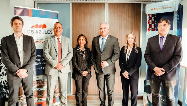 El proyecto Los Azules llegó a un acuerdo clave con el Banco Mundial para financiar la mina en Calingasta