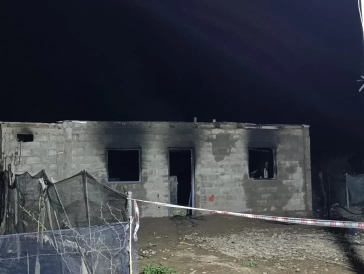 Confirman que el incendio en 25 de Mayo fue accidental