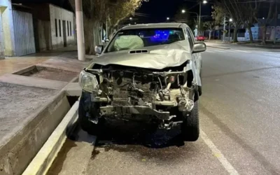 Murió el motociclista que había chocado contra una camioneta en Rivadavia