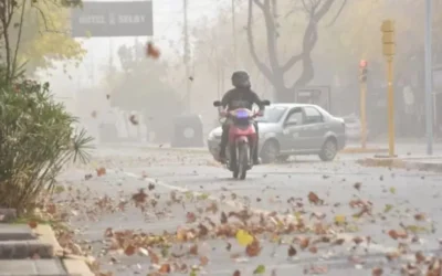 Alerta meteorológica por fuertes vientos