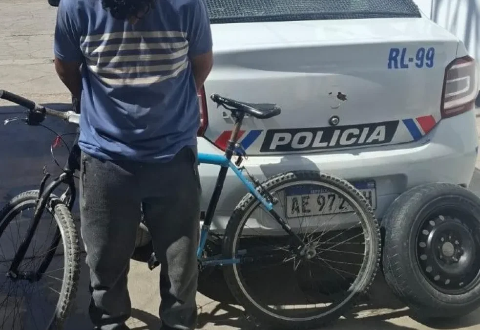 Detuvieron a un hombre que robó una rueda e intentó venderla en la vía pública