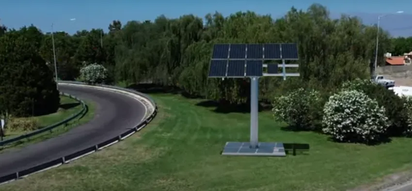 Un hombre fue detenido por robar un tablero eléctrico de los paneles solares de la Circunvalación