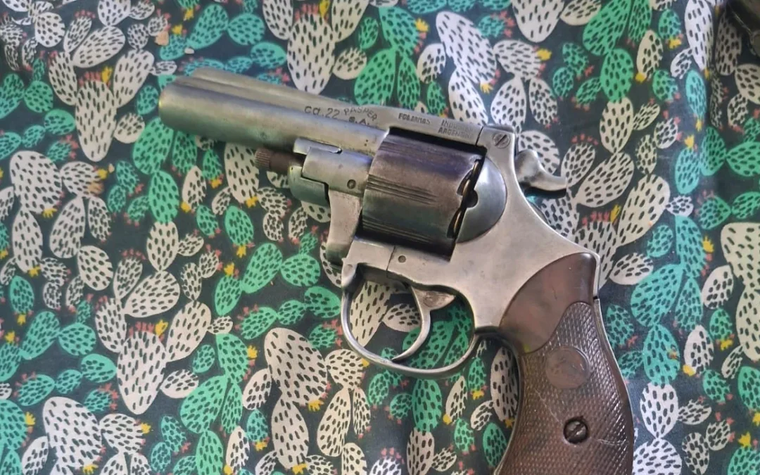 Detuvieron a una mujer en Caucete por tener un arma de fuego y 36 cartuchos