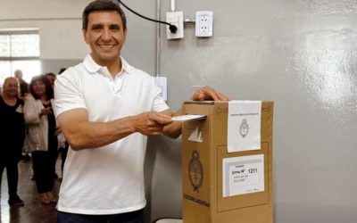Andino votó en San Martín: «Veo mucha tranquilidad y respeto entre los candidatos»