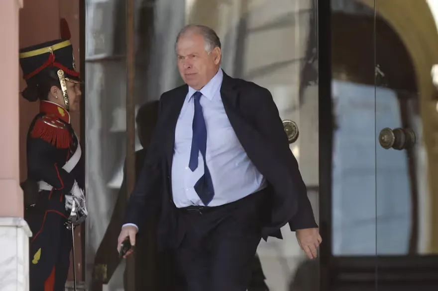 Gerardo Werthein deja el cargo de canciller tras las elecciones y Milei aceptó su renuncia