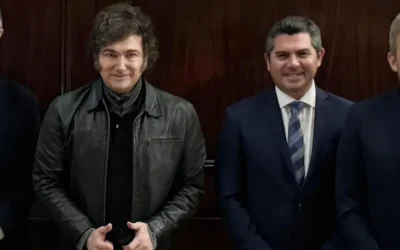Javier Milei recibe a los gobernadores, entre ellos a Orrego, para consensuar reformas