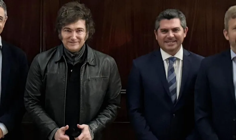 Javier Milei recibe a los gobernadores, entre ellos a Orrego, para consensuar reformas