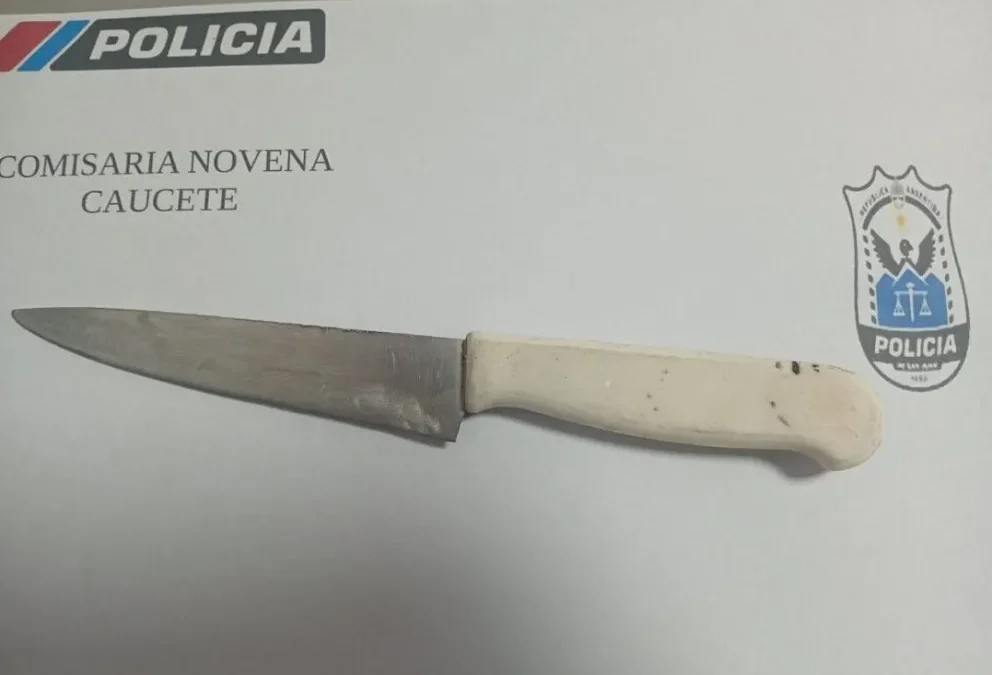 Dos menores fueron detenidos tras amenazar a otro joven con un cuchillo en el Skate Park de Caucete
